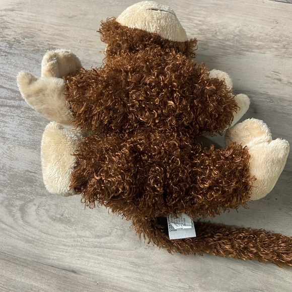 Webkinz Cheeky Monkey, NO code. Brown and Tan Monkey Plush, soft - Picture 5 of 8